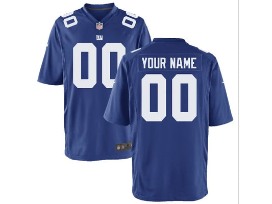 Kids New York Giants name and number custom Football Jerseys mySite