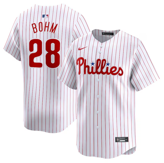 Men/Women/Youth Philadelphia Phillies Alec Bohm #28 baseball Jerseys
