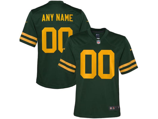 Kids Green Bay Packers name and number custom Football Jerseys mySite