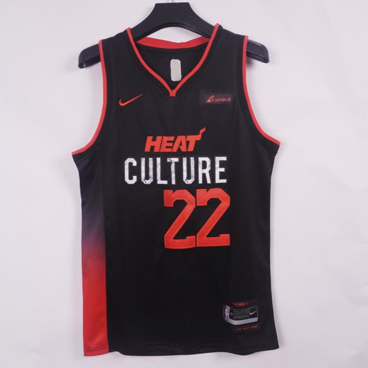 Hot sales New arrival Miami Heat Jimmy Culture Butler NO.22 Basketball Jersey city version jerseyworlds