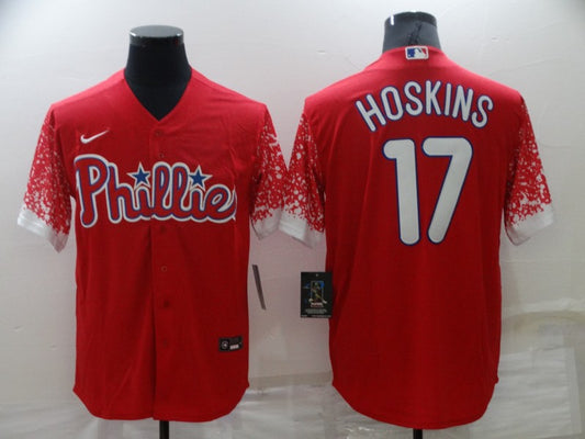 Men/Women/Youth Philadelphia Phillies Rhys Hoskins #17 baseball Jerseys