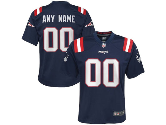 Kids New England Patriots name and number custom Football Jerseys mySite