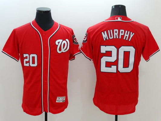 Men/Women/Youth Washington Nationals Daniel Murphy #20 baseball Jerseys