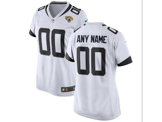Women's Jacksonville Jaguars number and name custom Football Jerseys mySite