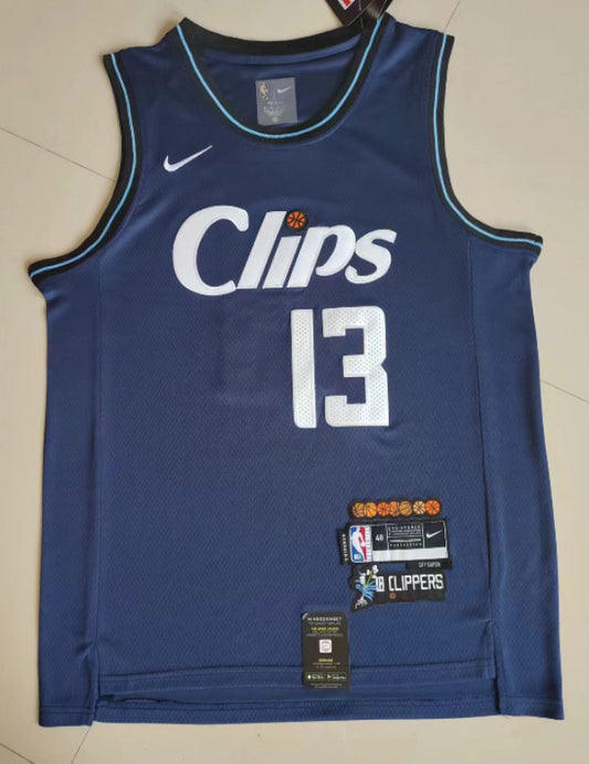 New Arrival Los Angeles Clippers Paul George NO.13 Basketball Jersey city version mySite
