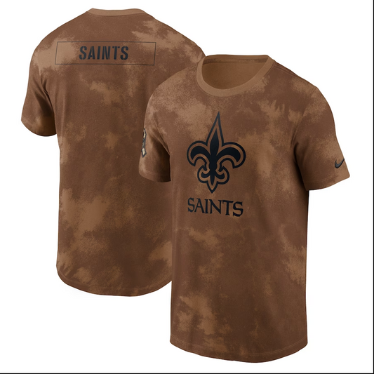 men/women/kids New Orleans Saints 2023 Salute To Service Sideline T-Shirts mySite