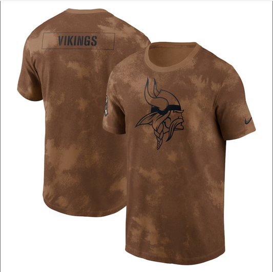 men/women/kids Minnesota Vikings 2023 Salute To Service Sideline T-Shirts mySite