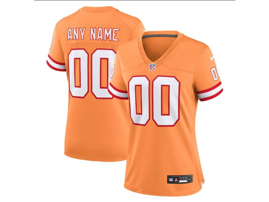 Women's Tampa Bay Buccaneers number and name custom Football Jerseys mySite