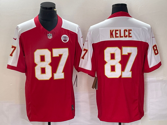 Adult Kansas City Chiefs Travis Kelce NO.87 Football Jersey