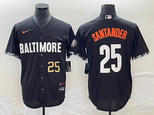 Adult  Baltimore Orioles  Anthony Santander #25 baseball Jerseys