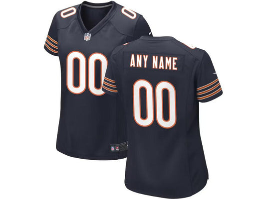 Women's Chicago Bears number and name custom Football Jerseys mySite