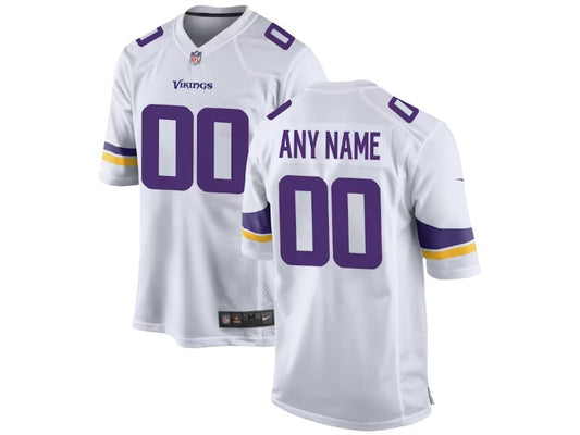 Adult Minnesota Vikings number and name custom Football Jerseys mySite