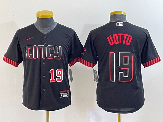 Kids Cincinnati reds  Joey Votto NO.19 baseball Jerseys