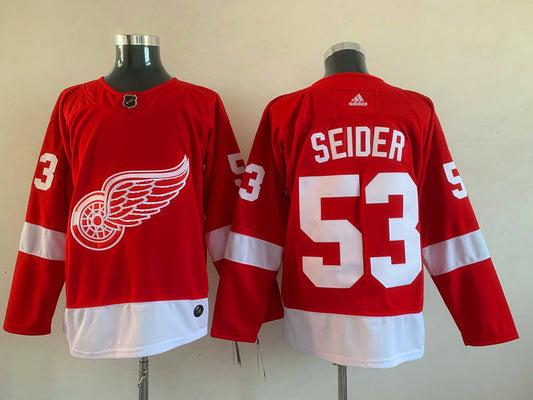 Detroit Red Wings Moritz Seider #53 Hockey jerseys mySite