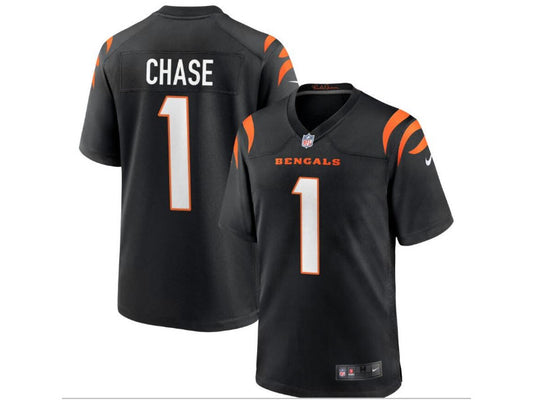 Kids Cincinnati Bengals Ja'Marr Chase NO.1 Football Jerseys mySite