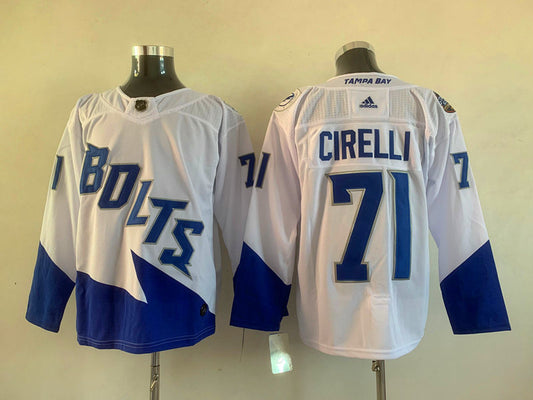 Tampa Bay Lightning  Anthony Cirelli #71 Hockey jerseys mySite