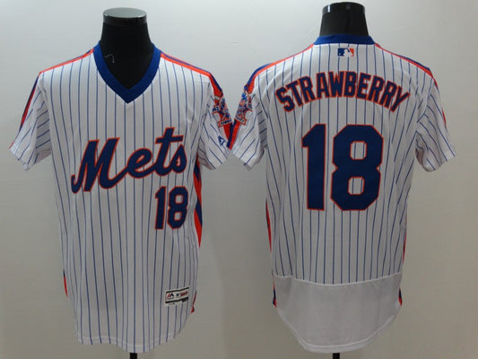 Men/Women/Youth  New York Mets Darryl Strawberry #18 baseball Jerseys