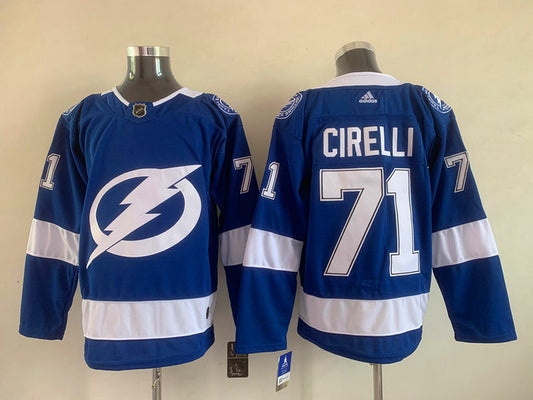Tampa Bay Lightning  Anthony Cirelli #71 Hockey jerseys mySite