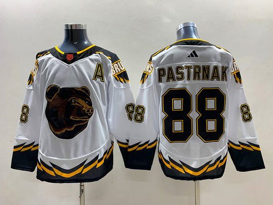 Boston Bruins David Pastrnak  #88 Hockey jerseys mySite