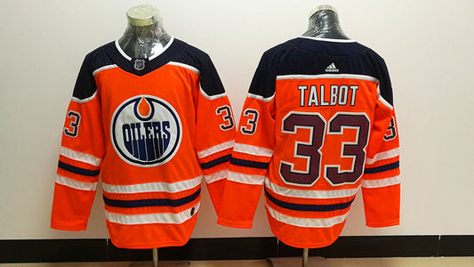 Edmonton Oilers Cam Talbot  #33 Hockey jerseys mySite
