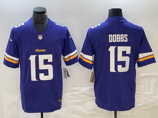 Adult Pittsburgh Steelers Joshua Dobbs NO.15 Football Jerseys