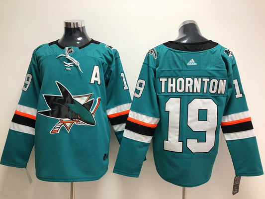San Jose Sharks Joe Thornton #19 Hockey jerseys mySite