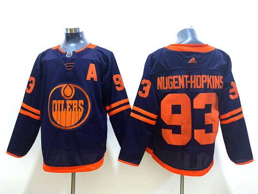 Edmonton Oilers Ryan Nugent-Hopkins  #93 Hockey jerseys mySite
