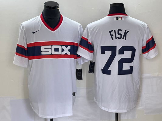 Men/Women/Youth Chicago White Sox  Carlton Fisk #72  baseball Jerseys