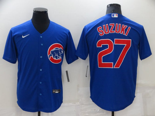 Men/Women/Youth Chicago Cubs  Seiya Suzuki #27 baseball Jerseys