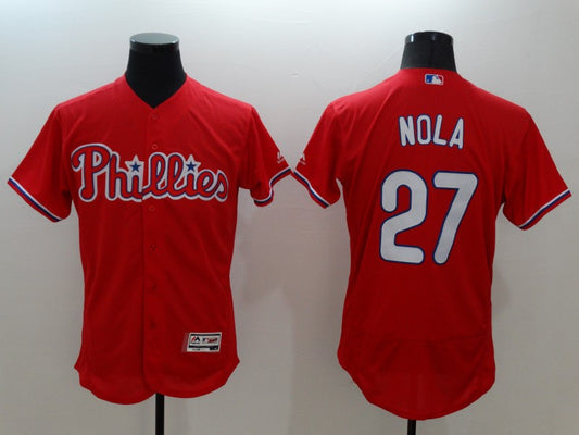 Men/Women/Youth Philadelphia Phillies  Aaron Nola #27 baseball Jerseys