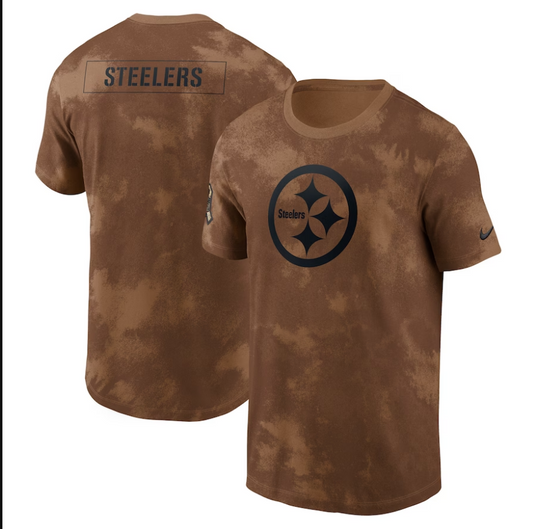 men/women/kids Pittsburgh Steelers 2023 Salute To Service Sideline T-Shirts mySite