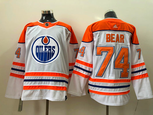 Edmonton Oilers Ethan Bear  #74 Hockey jerseys mySite