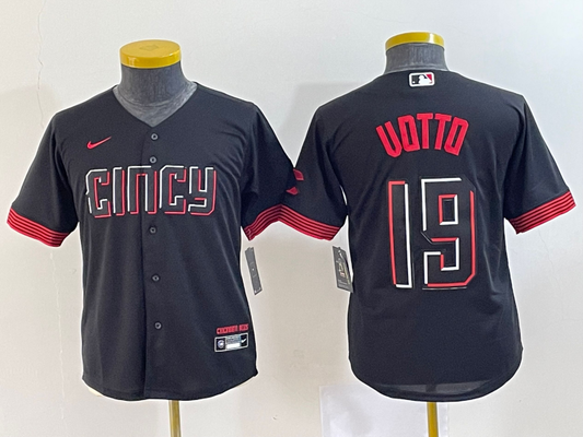 Kids Cincinnati reds  Joey Votto NO.19 baseball Jerseys