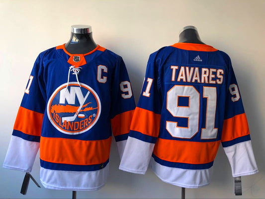 NEW York Islanders John Tavares #91 Hockey jerseys mySite