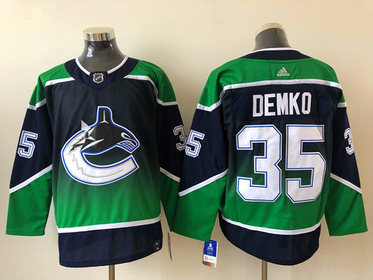 Vancouver Canucks Thatcher Demko #35 Hockey jerseys mySite