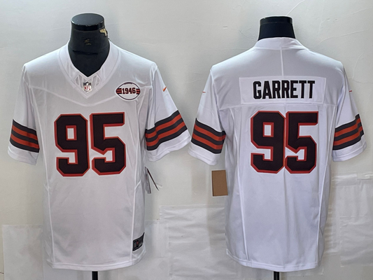 Adult Cleveland Browns Marcus Garrett  NO.95 Football Jerseys