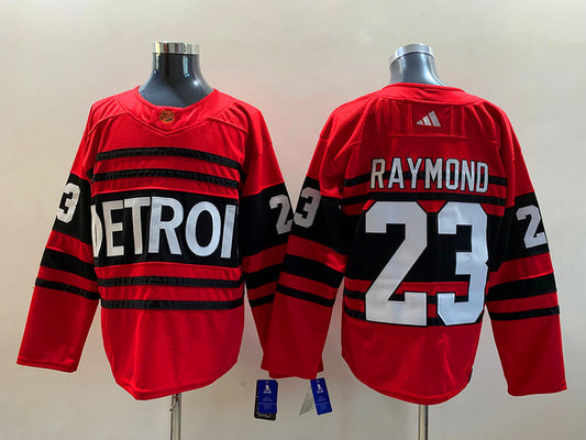 Detroit Red Wings Lucas Raymond #23 Hockey jerseys mySite