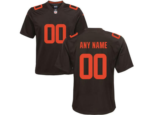 Kids Cleveland Browns name and number custom Football Jerseys mySite
