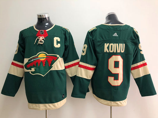 Minnesota Wild Mikko Koivu #9 Hockey jerseys mySite