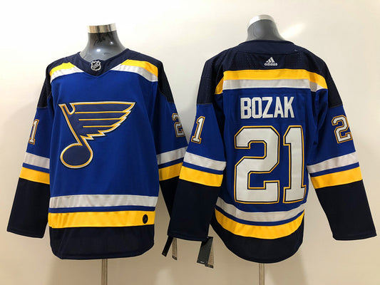 St. Louis Blues Tyler Bozak  #21 Hockey jerseys mySite