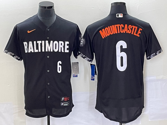 Adult  Baltimore Orioles JRyan Mountcastle #6 baseball Jerseys