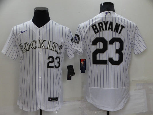 Men/Women/Youth Colorado Rockies Kris Bryant #23 baseball Jerseys