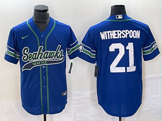 New arrival Adult Seattle Seahawks Devon Witherspoon NO.21 Football Jerseys mySite