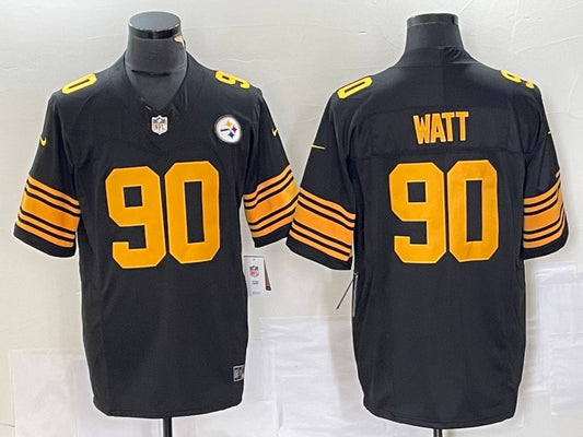 Adult Pittsburgh Steelers T. J. Watt NO.90 Football Jerseys mySite