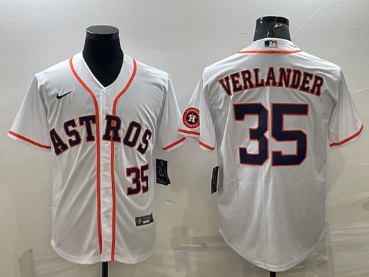 Men/Women/Youth Houston Astros Justin Verlander #35 baseball Jerseys