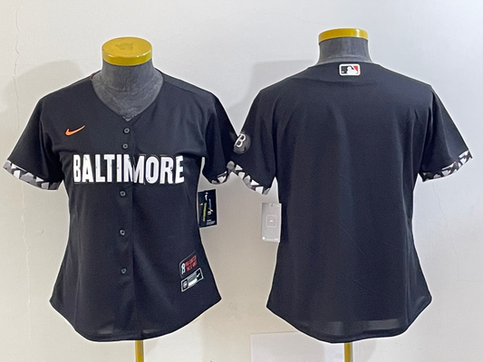 Women's  Baltimore Orioles  baseball Jerseys blank or custom your name and number