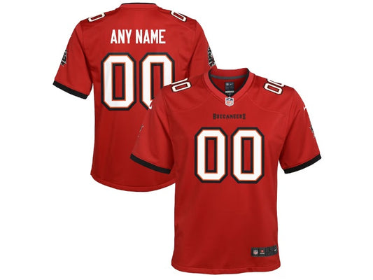 Kids Tampa Bay Buccaneers name and number custom Football Jerseys mySite