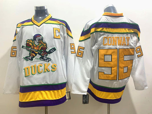 Anaheim Ducks Charlie Conway  #96  Hockey jerseys mySite