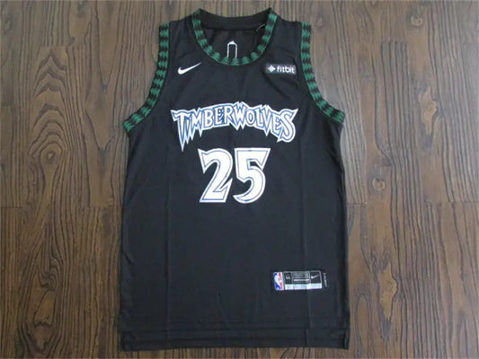 Minnesota Timberwolves Derrick Rose NO.25 Basketball Jersey mySite