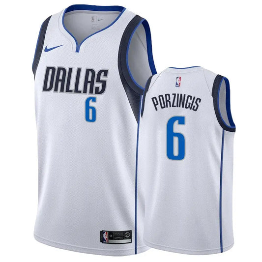 Dallas Mavericks Kristaps Porzingis NO.6 Basketball Jersey jerseyworlds